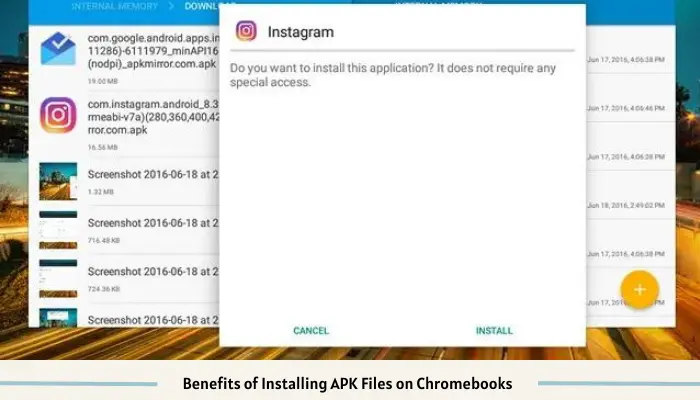 Benefits of Installing APK Files on Chromebooks