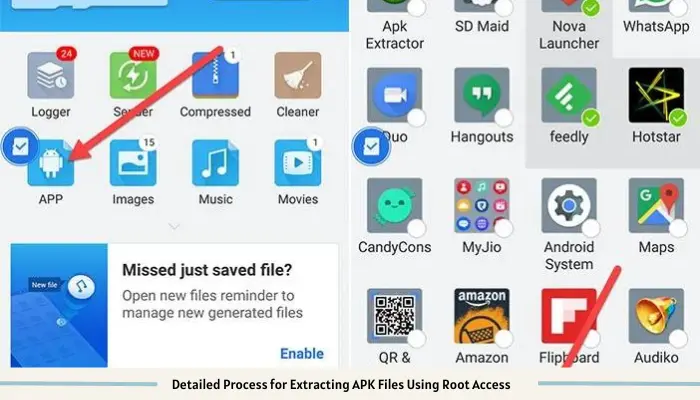 Detailed Process for Extracting APK Files Using Root Access (convert.io)