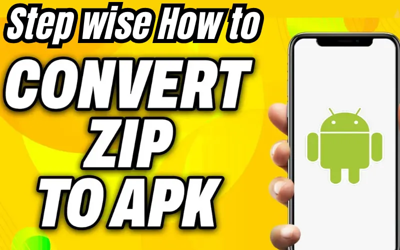 How To Convert Zip File To APK