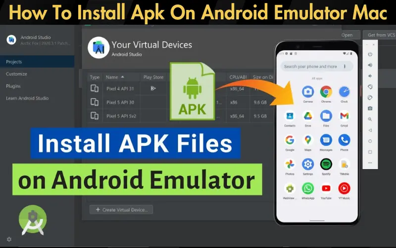 How To Install Apk On Android Emulator Mac