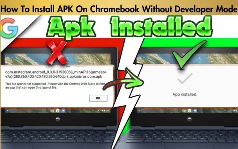 How To Install Apk On Chromebook Without Developer Mode