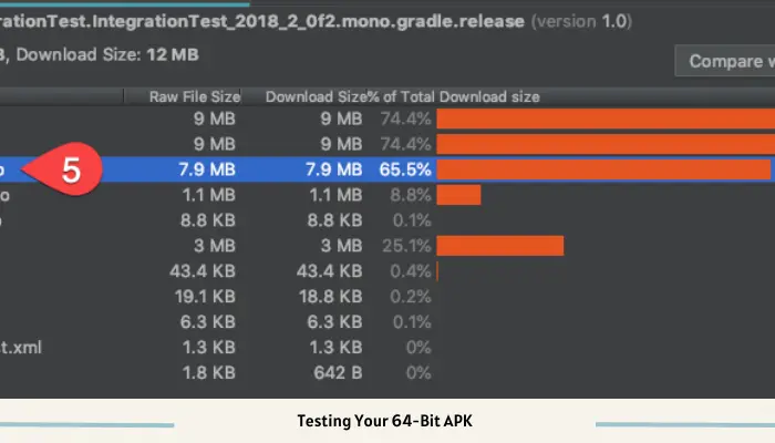 Testing Your 64-Bit APK